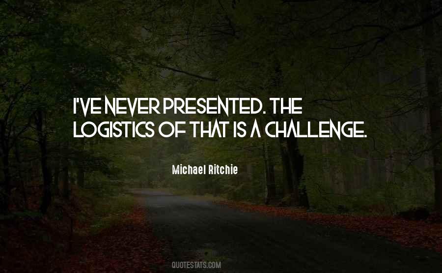 Michael Ritchie Quotes #181393