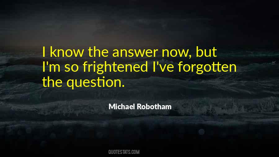 Michael Robotham Quotes #273475