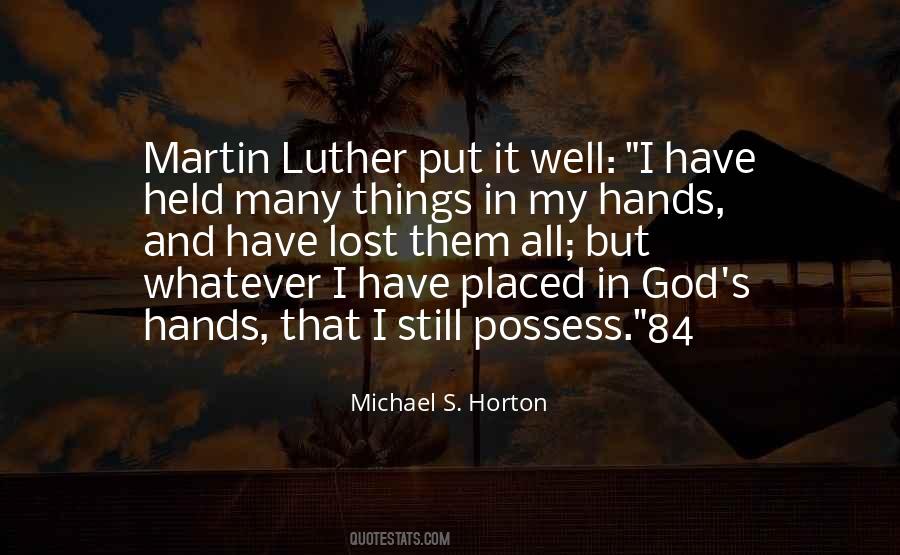 Michael S. Horton Quotes #10495