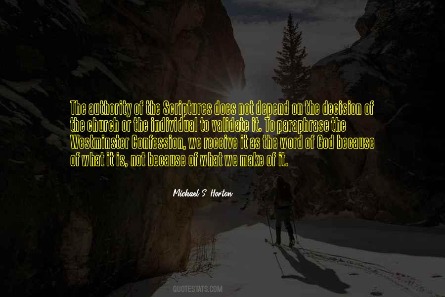 Michael S. Horton Quotes #1180700