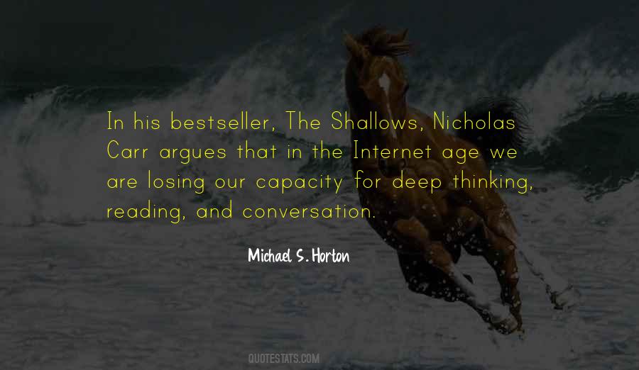 Michael S. Horton Quotes #273162