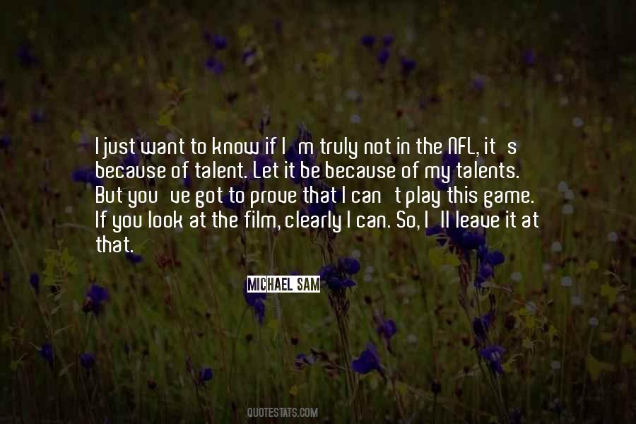 Michael Sam Quotes #783434