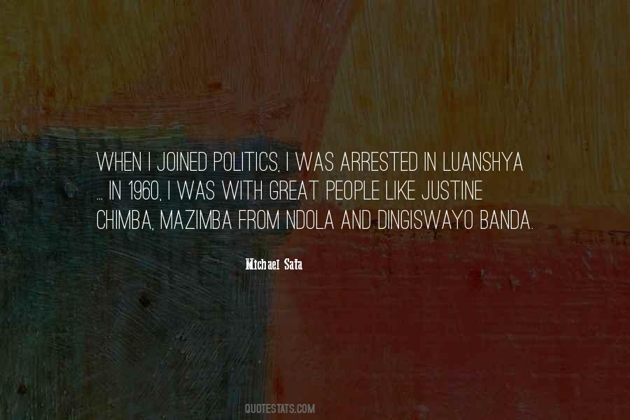 Michael Sata Quotes #482880