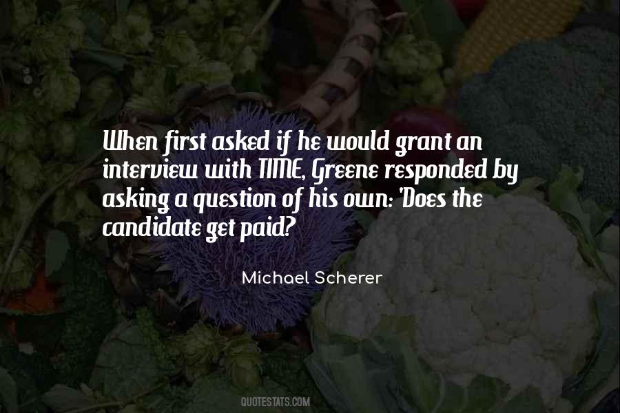 Michael Scherer Quotes #896798