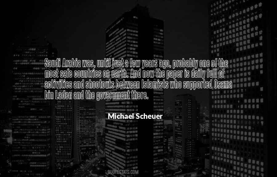 Michael Scheuer Quotes #1640881