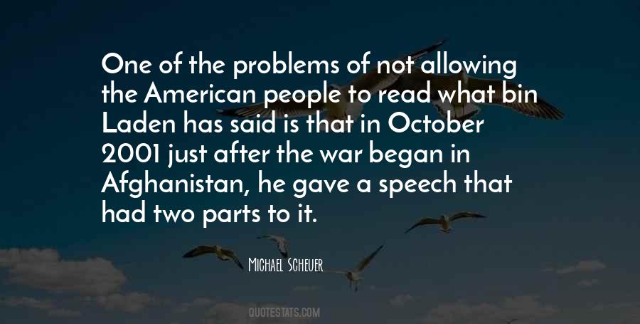 Michael Scheuer Quotes #766221