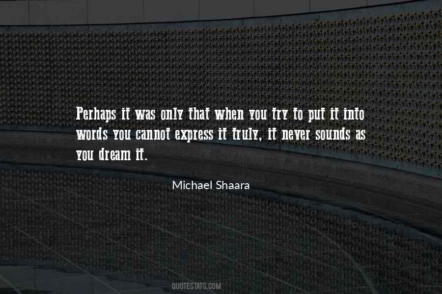 Michael Shaara Quotes #1096208