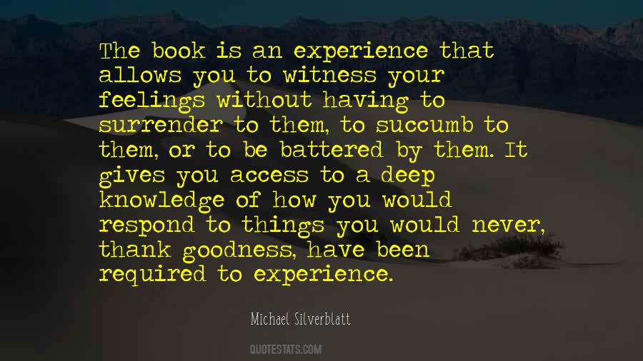Michael Silverblatt Quotes #495349