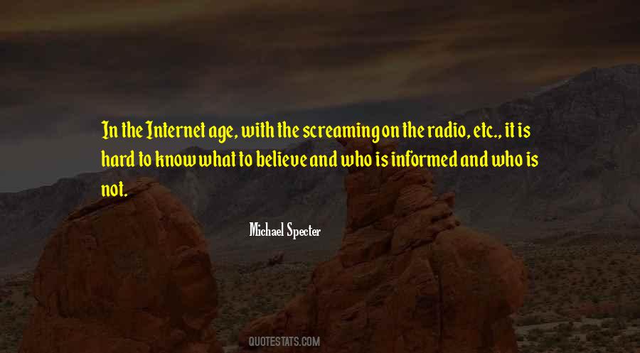 Michael Specter Quotes #1538645