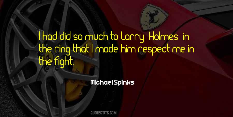 Michael Spinks Quotes #1240648