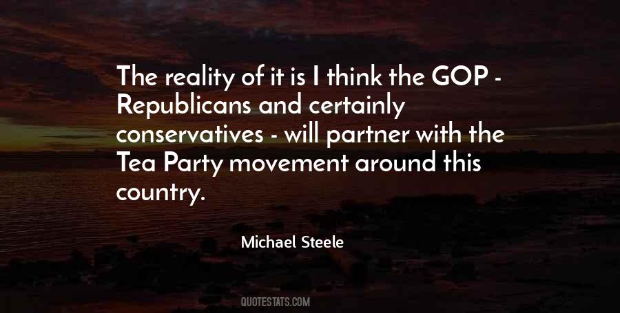 Michael Steele Quotes #1217115