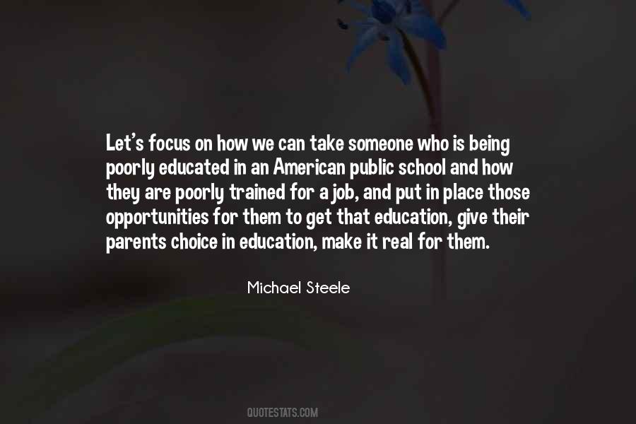 Michael Steele Quotes #917797