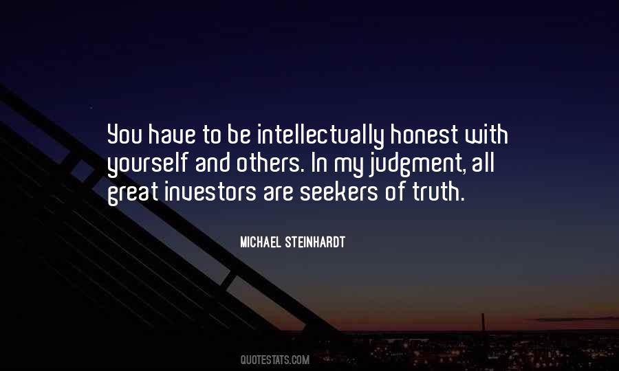 Michael Steinhardt Quotes #693950