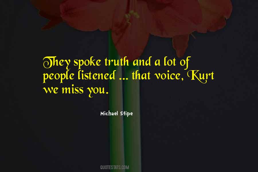 Michael Stipe Quotes #1135109
