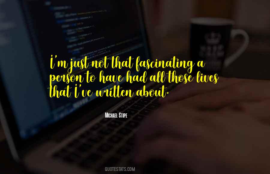 Michael Stipe Quotes #1464443
