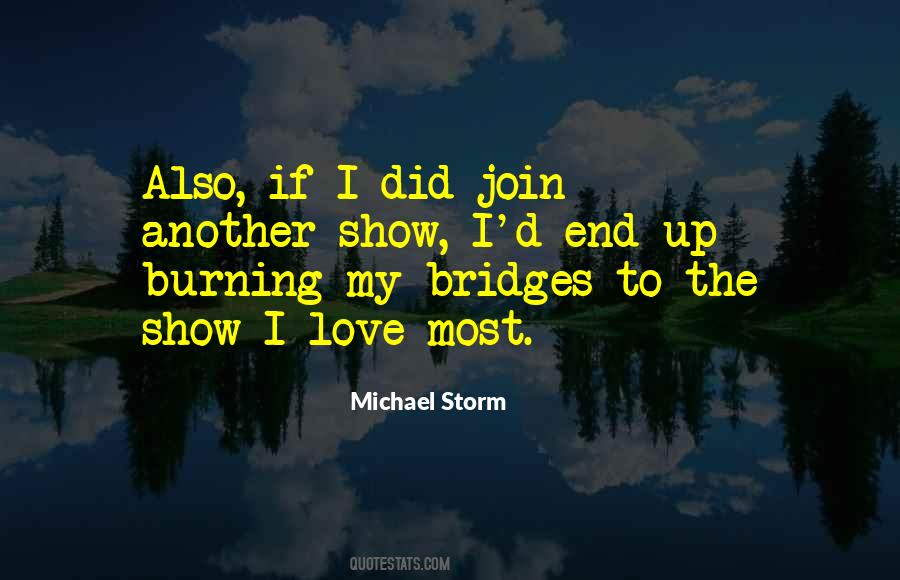 Michael Storm Quotes #672061