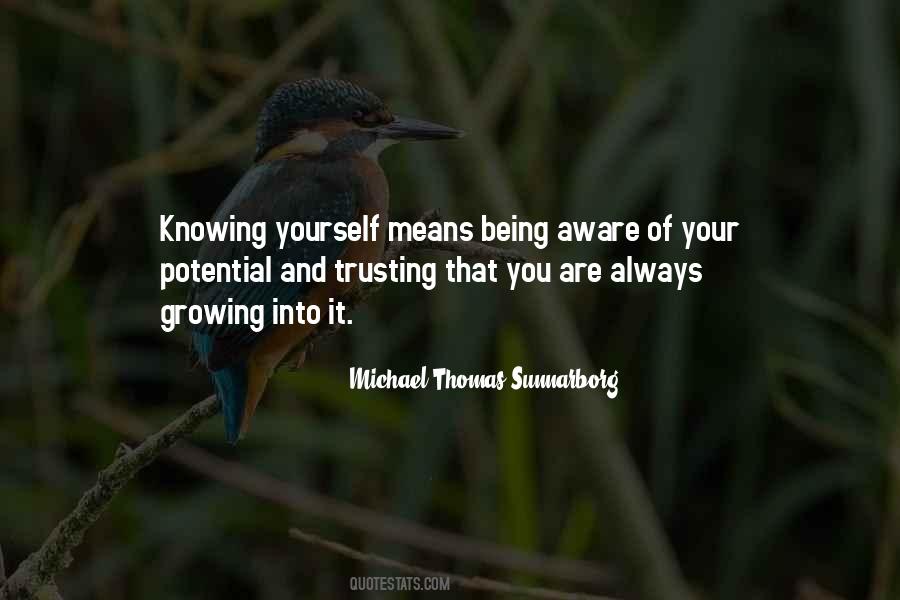 Michael Thomas Sunnarborg Quotes #1344416