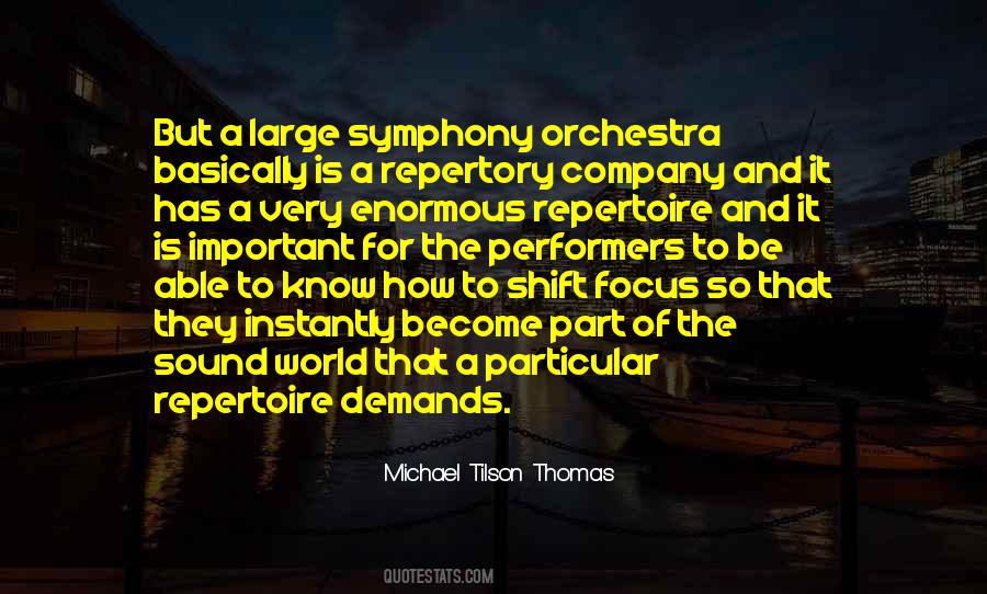 Michael Tilson Thomas Quotes #439582