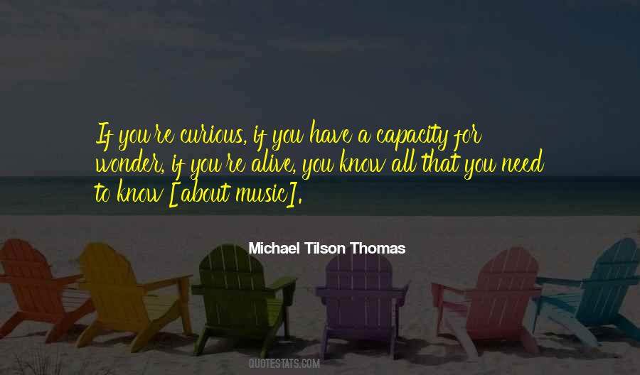 Michael Tilson Thomas Quotes #553800