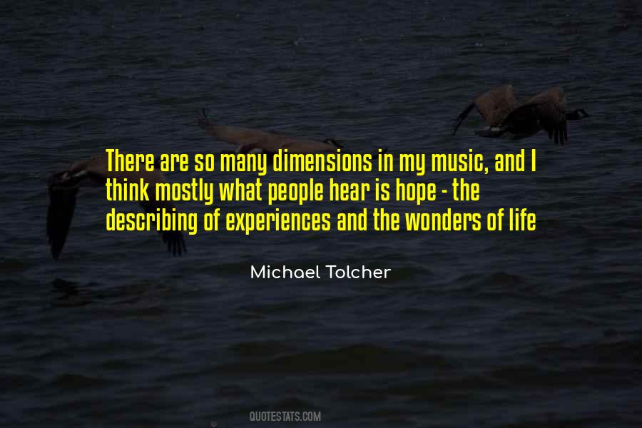 Michael Tolcher Quotes #1569713