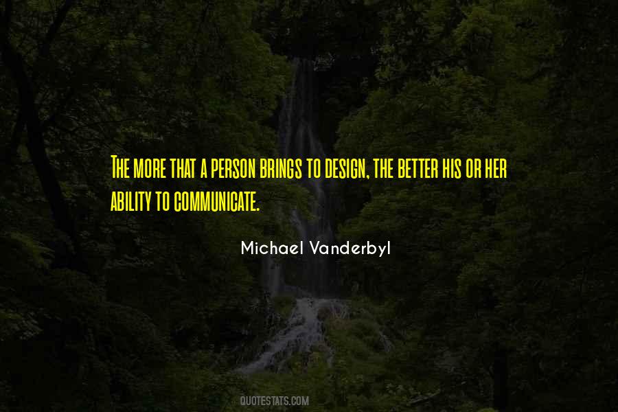 Michael Vanderbyl Quotes #1009546