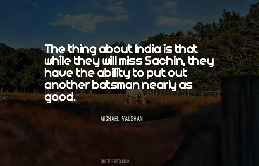 Michael Vaughan Quotes #299733