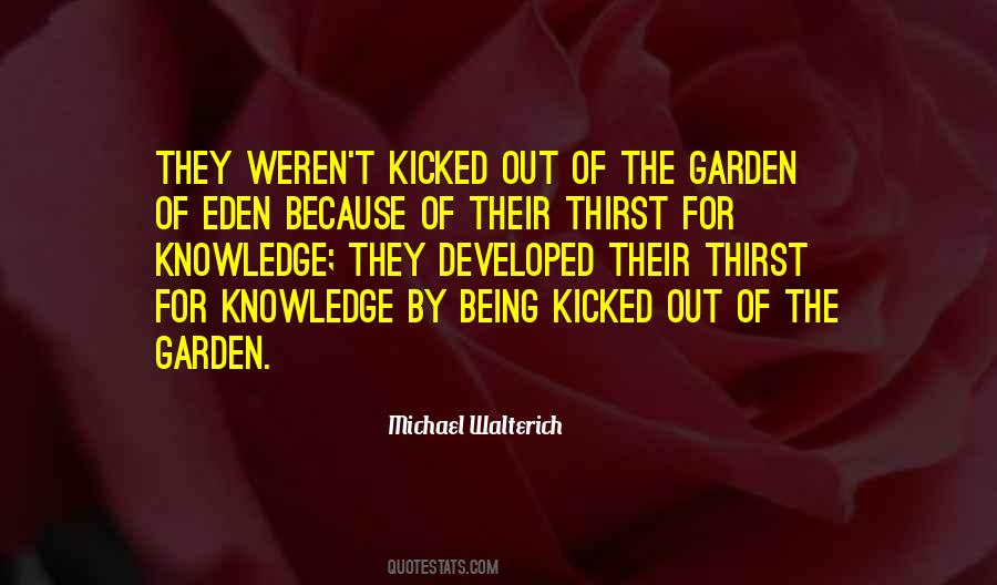 Michael Walterich Quotes #1548877