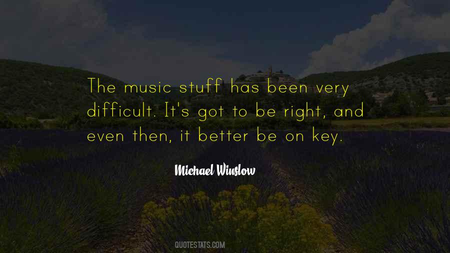 Michael Winslow Quotes #325547