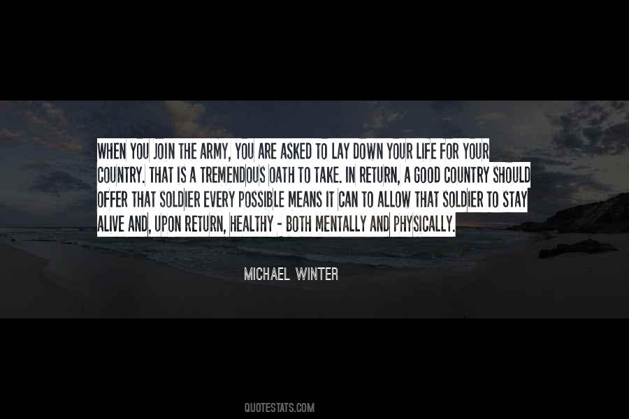 Michael Winter Quotes #790893