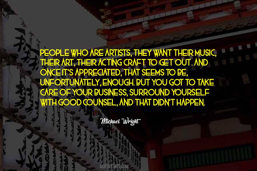 Michael Wright Quotes #721810