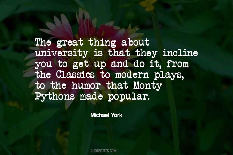 Michael York Quotes #621485
