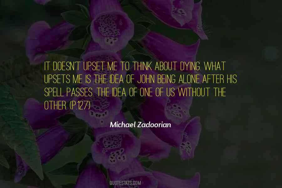 Michael Zadoorian Quotes #514558