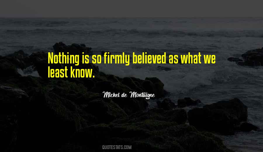 Michel De Montaigne Quotes #1333041