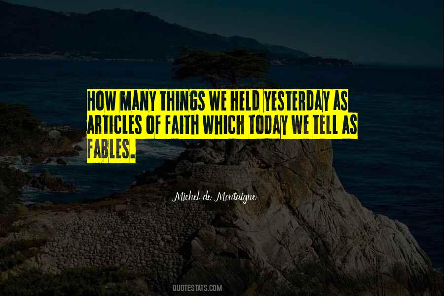 Michel De Montaigne Quotes #1589231