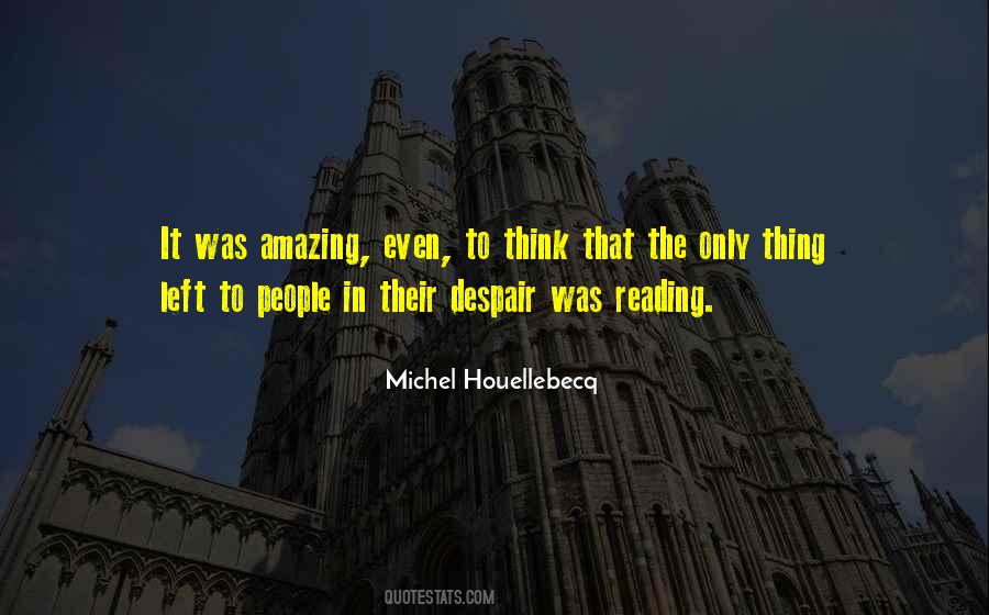 Michel Houellebecq Quotes #477929