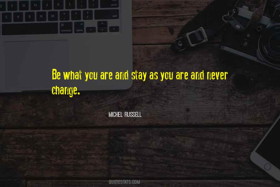 Michel Russell Quotes #1280091