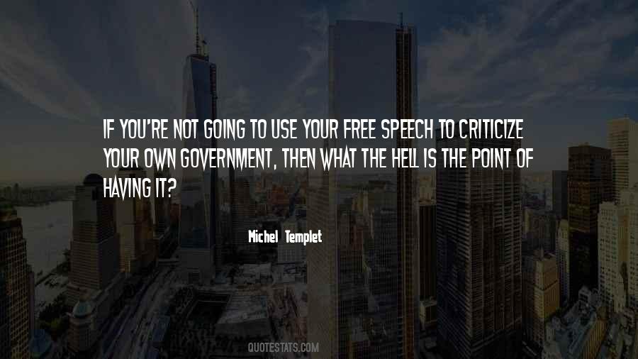 Michel Templet Quotes #1641250