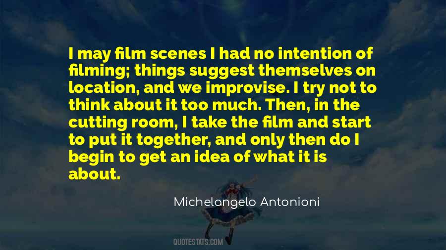 Michelangelo Antonioni Quotes #664761