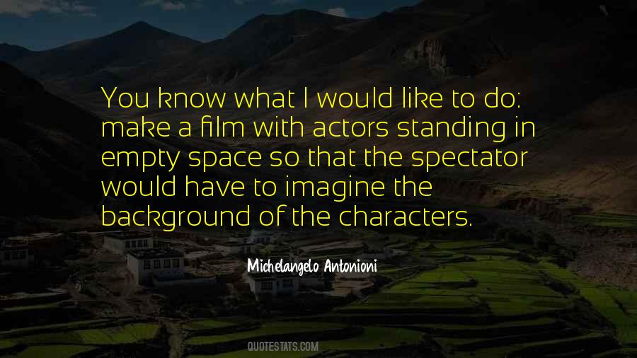 Michelangelo Antonioni Quotes #736345