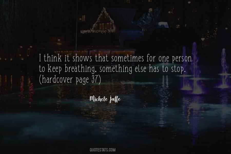 Michele Jaffe Quotes #375314
