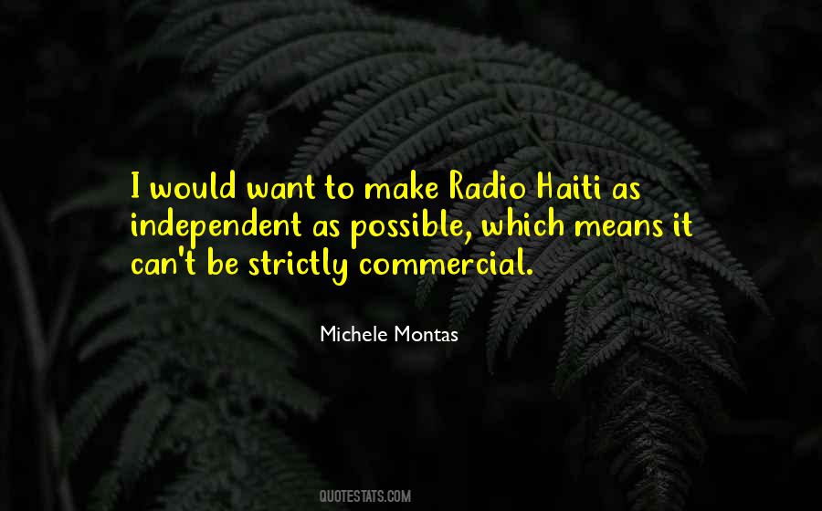Michele Montas Quotes #1784799