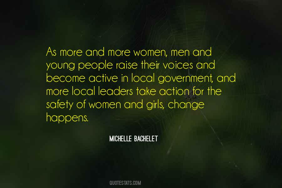 Michelle Bachelet Quotes #1617606