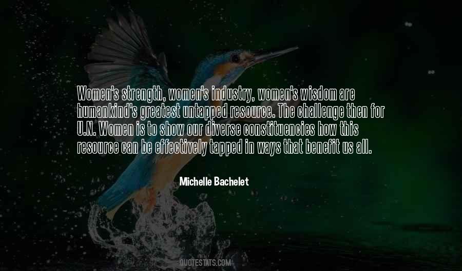 Michelle Bachelet Quotes #765957