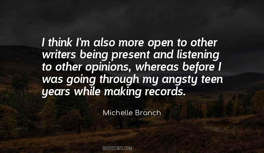 Michelle Branch Quotes #1040647