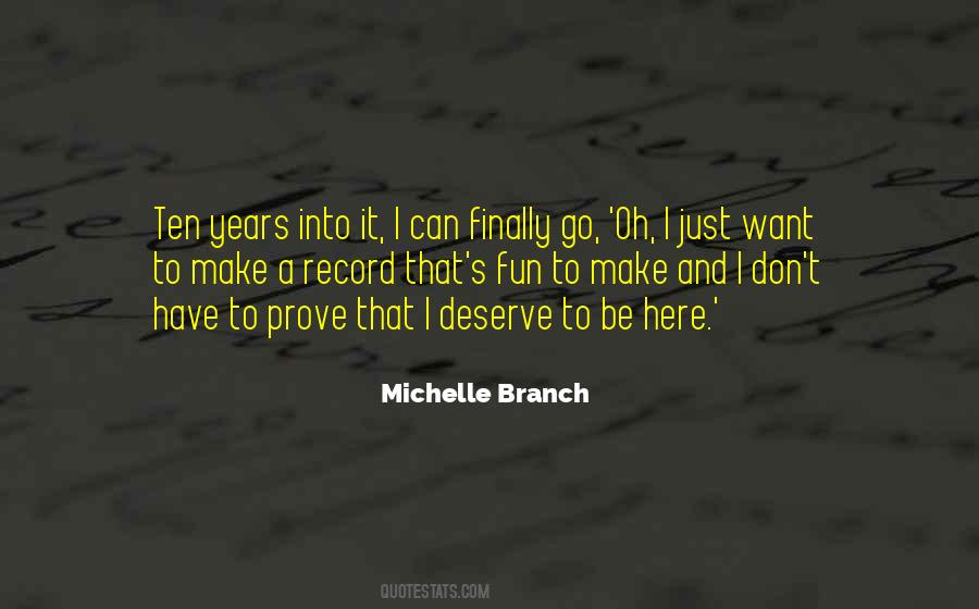 Michelle Branch Quotes #1191258