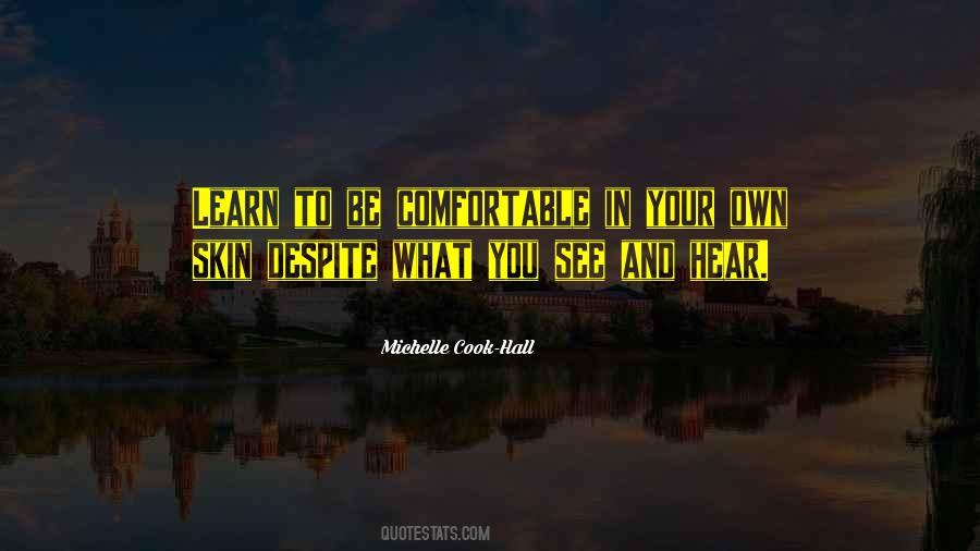 Michelle Cook-Hall Quotes #1602792