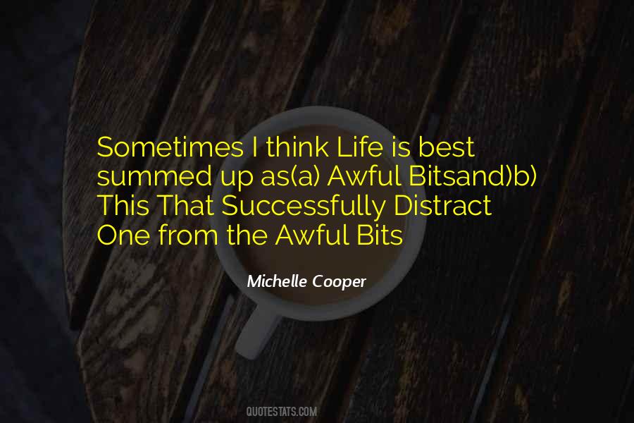 Michelle Cooper Quotes #1132826