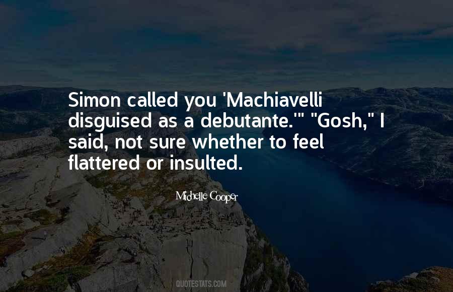 Michelle Cooper Quotes #213415