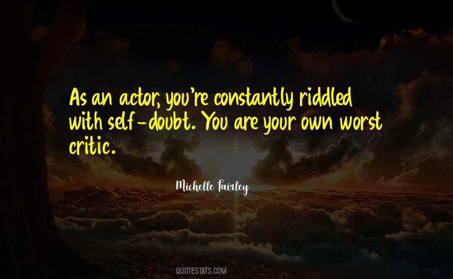 Michelle Fairley Quotes #874963