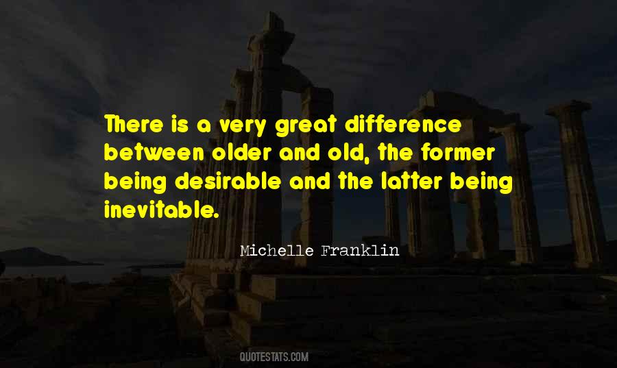 Michelle Franklin Quotes #1323660